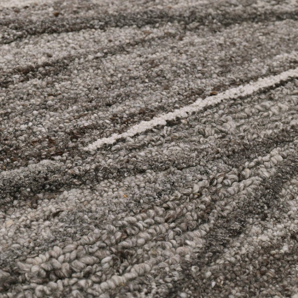 Amer Rugs Nimbus Modern Geometric Lines Hand-hooked Area Rug - Elevate Your Space With Nature's Beauty Brown Light Beige Wool, Cotton Backing Nim90576