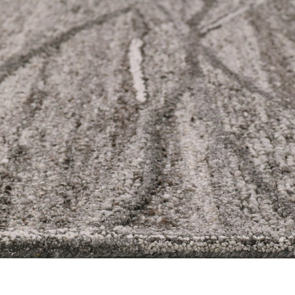 Amer Rugs Nimbus Modern Geometric Lines Hand-hooked Area Rug - Elevate Your Space With Nature's Beauty Brown Light Beige Wool, Cotton Backing Nim90576