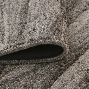 Amer Rugs Nimbus Modern Geometric Lines Hand-hooked Area Rug - Elevate Your Space With Nature's Beauty Brown Light Beige Wool, Cotton Backing Nim90576