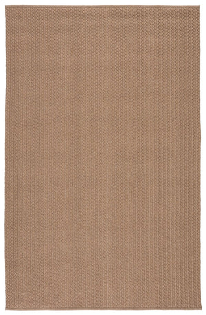 Jaipur Living Nirvana Premium Iver Nip03 Handwoven Handmade 100% Polypropylene Solids Solid Outdoor Rug Tan 100% Polypropylene Rug145682