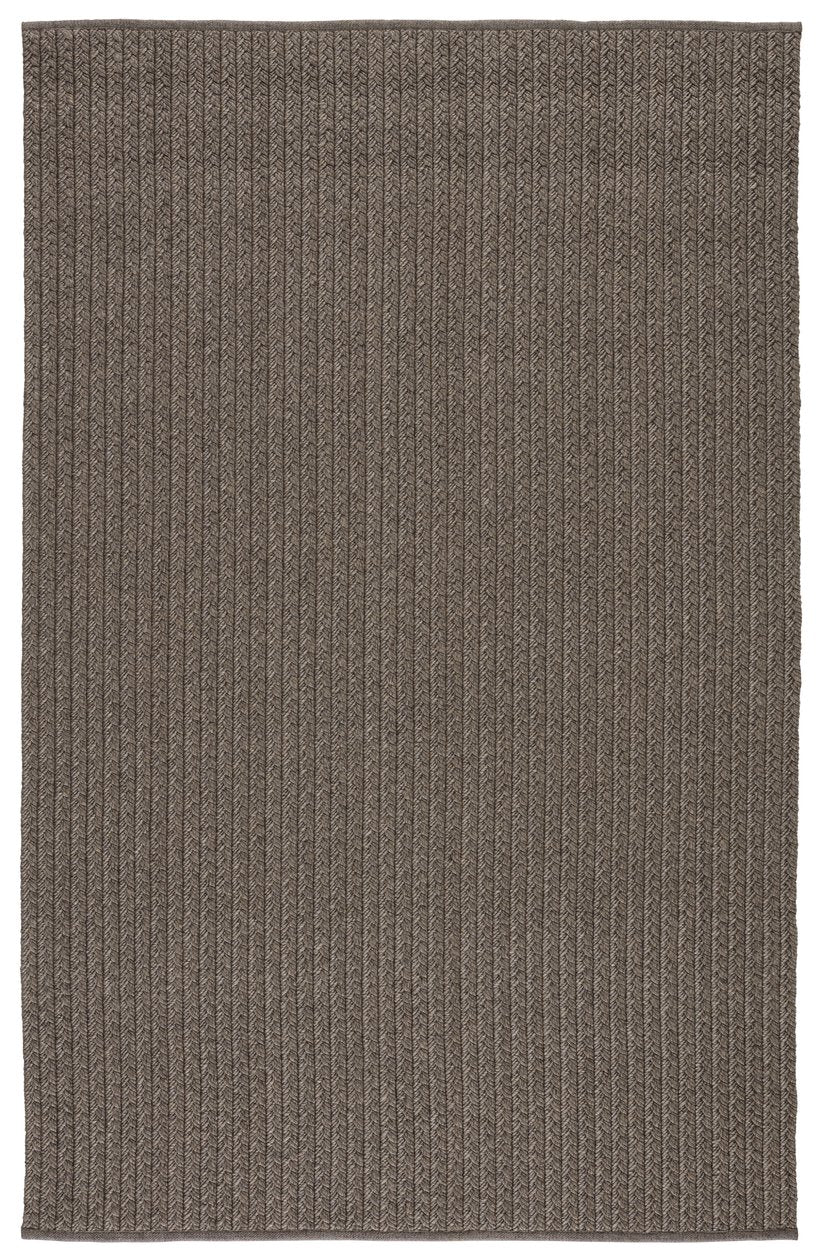 Jaipur Living Nirvana Premium Iver Nip04 Handwoven Handmade 100% Polypropylene Solids Solid Outdoor Rug Gray, Taupe 100% Polypropylene Rug145688