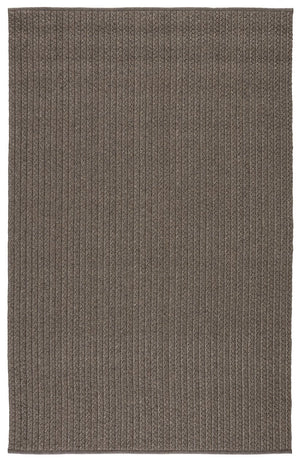 Jaipur Living Nirvana Premium Iver Nip04 Handwoven Handmade 100% Polypropylene Solids Solid Outdoor Rug Gray, Taupe 100% Polypropylene Rug145688