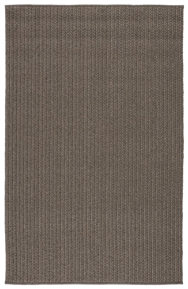 Jaipur Living Nirvana Premium Iver Nip04 Handwoven Handmade 100% Polypropylene Solids Solid Outdoor Rug Gray, Taupe 100% Polypropylene Rug145688