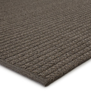 Jaipur Living Nirvana Premium Iver Nip04 Handwoven Handmade 100% Polypropylene Solids Solid Outdoor Rug Gray, Taupe 100% Polypropylene Rug145688