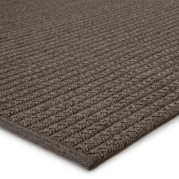 Jaipur Living Nirvana Premium Iver Nip04 Handwoven Handmade 100% Polypropylene Solids Solid Outdoor Rug Gray, Taupe 100% Polypropylene Rug145688