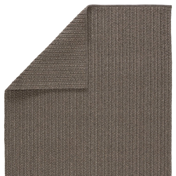 Jaipur Living Nirvana Premium Iver Nip04 Handwoven Handmade 100% Polypropylene Solids Solid Outdoor Rug Gray, Taupe 100% Polypropylene Rug145688