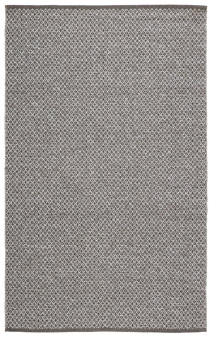 Jaipur Living Nirvana Foster Nir02 Handwoven Handmade 100% Polypropylene Geometric Geometric Outdoor Rug Light Gray, Dark Gray 100% Polypropylene Rug132554