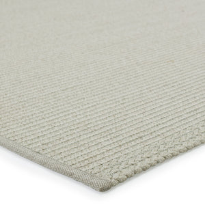 Jaipur Living Jaipur Living Sven Handwoven Polypropylene Indoor Outdoor Rug for Modern Coastal Spaces Light Gray 2'6"X8' RUG150173
