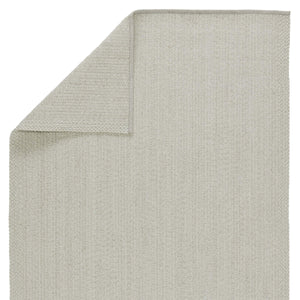 Jaipur Living Jaipur Living Sven Handwoven Polypropylene Indoor Outdoor Rug for Modern Coastal Spaces Light Gray 2'6"X8' RUG150173