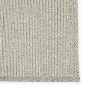 Jaipur Living Jaipur Living Sven Handwoven Polypropylene Indoor Outdoor Rug for Modern Coastal Spaces Light Gray 2'6"X8' RUG150173