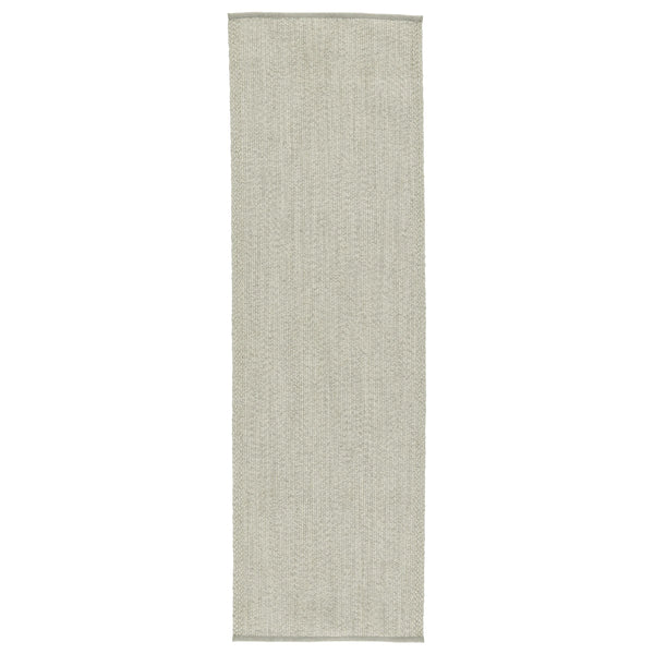 Jaipur Living Jaipur Living Sven Handwoven Polypropylene Indoor Outdoor Rug for Modern Coastal Spaces Light Gray 2'6"X8' RUG150173