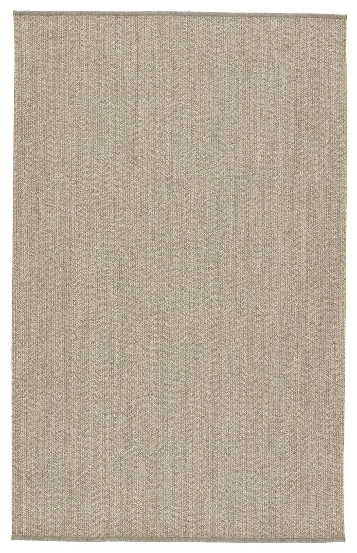 Jaipur Living Nirvana Sven Nir05 Handwoven Handmade 70% Polypropylene 30% Polyester Solids Solid Outdoor Rug Taupe, Gray 70% Polypropylene 30% Polyester Rug150247