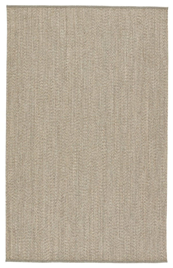 Jaipur Living Nirvana Sven Nir05 Handwoven Handmade 70% Polypropylene 30% Polyester Solids Solid Outdoor Rug Taupe, Gray 70% Polypropylene 30% Polyester Rug150247