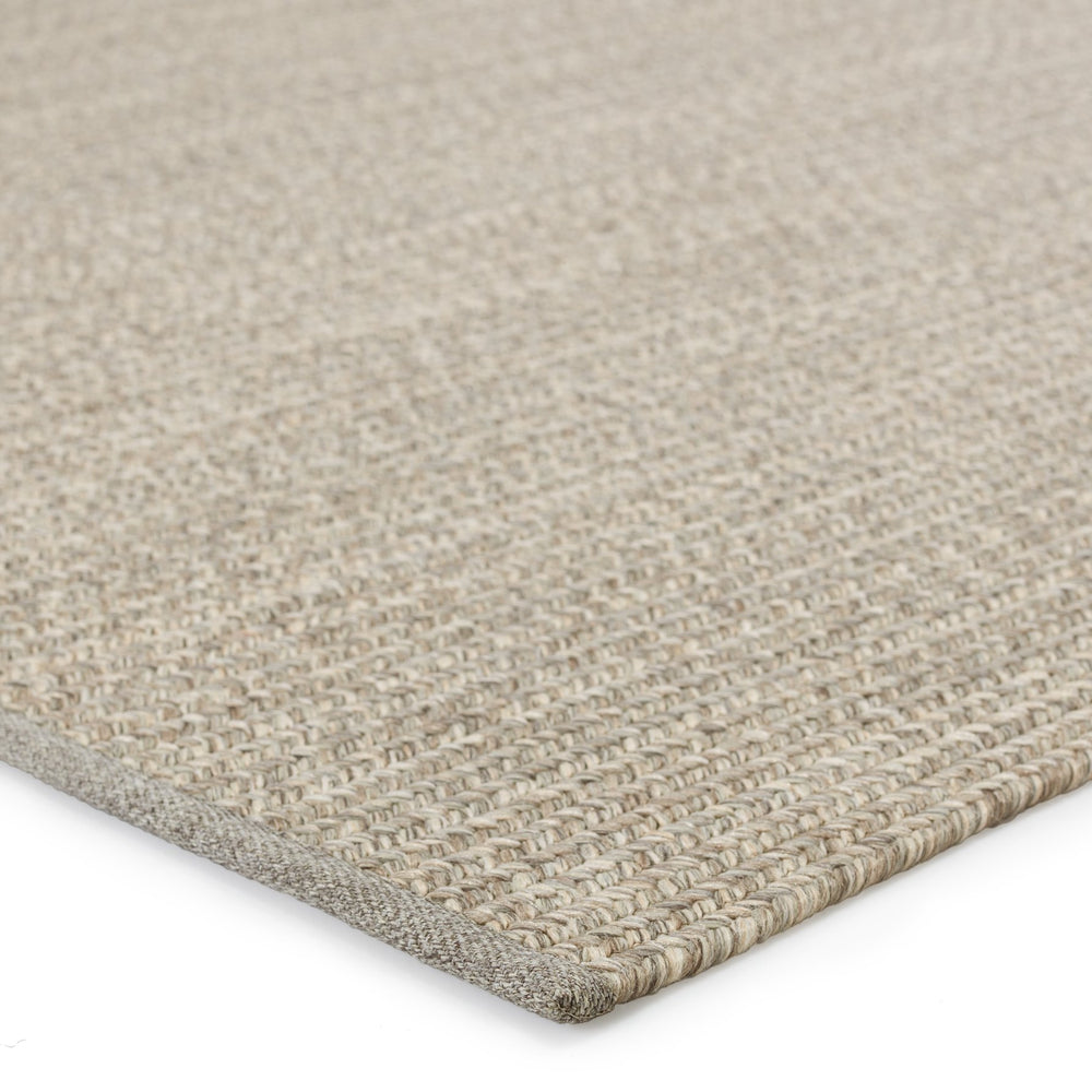 Jaipur Living Nirvana Sven Nir05 Handwoven Handmade 70% Polypropylene 30% Polyester Solids Solid Outdoor Rug Taupe, Gray 70% Polypropylene 30% Polyester Rug150247