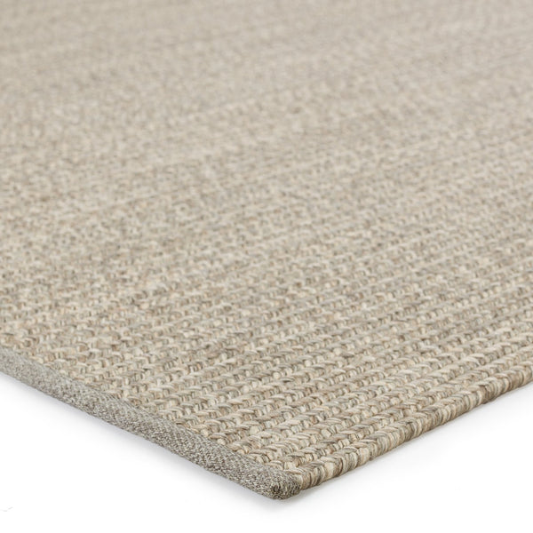 Jaipur Living Nirvana Sven Nir05 Handwoven Handmade 70% Polypropylene 30% Polyester Solids Solid Outdoor Rug Taupe, Gray 70% Polypropylene 30% Polyester Rug150247
