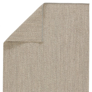 Jaipur Living Nirvana Sven Nir05 Handwoven Handmade 70% Polypropylene 30% Polyester Solids Solid Outdoor Rug Taupe, Gray 70% Polypropylene 30% Polyester Rug150247