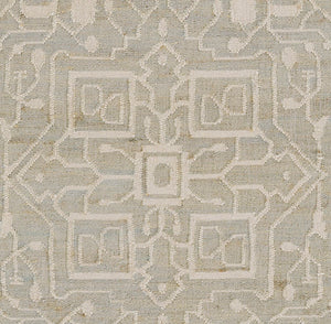 Momeni Nirvana NIR-1 Hand Woven Traditional Medallion Indoor Rug Blue 8' x 10'