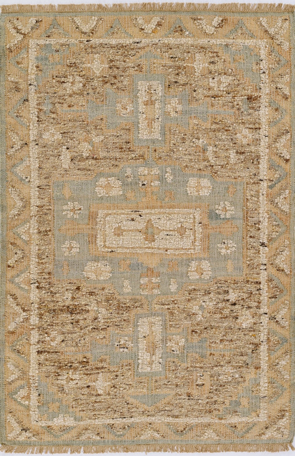 Momeni Nirvana NIR-2 Hand Woven Traditional Oriental Indoor Rug Blue 8' x 10'