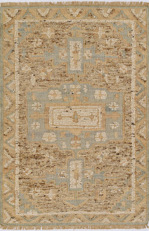 Momeni Nirvana NIR-2 Hand Woven Traditional Oriental Indoor Rug Blue 8' x 10'