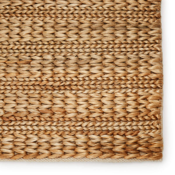 Jaipur Living Jaipur Living Braided Jute Area Rug Handwoven Organic Texture for Coastal Spaces RUG139520