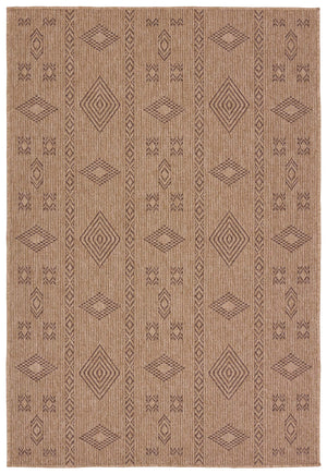 Jaipur Living Vibe by Jaipur Living Sahel Tribal Geometric Polypropylene Rug for Patio or Entryway 8' x 10' RUG157289