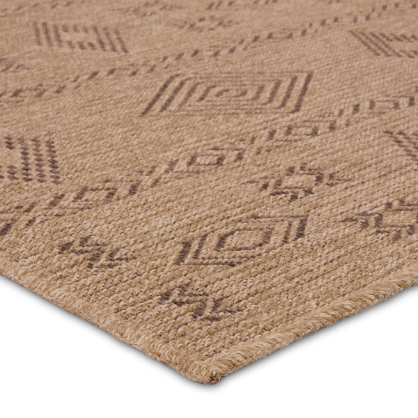 Jaipur Living Vibe by Jaipur Living Sahel Tribal Geometric Polypropylene Rug for Patio or Entryway 8' x 10' RUG157289