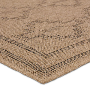 Jaipur Living Vibe by Jaipur Living Adrar Tribal Medallion Polypropylene Indoor Outdoor Accent Rug 3' x 8' RUG157292