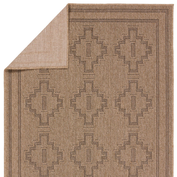 Jaipur Living Vibe by Jaipur Living Adrar Tribal Medallion Polypropylene Indoor Outdoor Accent Rug 3' x 8' RUG157292