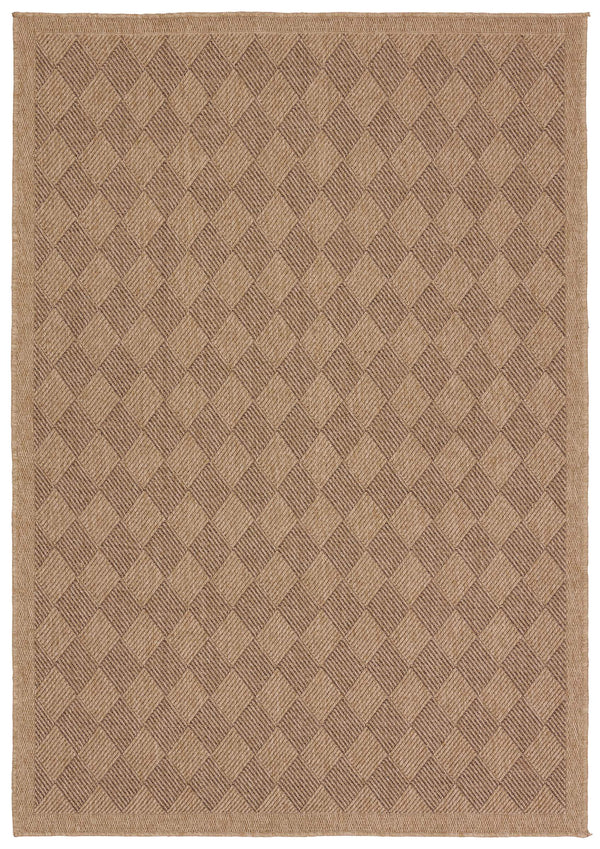 Jaipur Living Vibe by Jaipur Living Amanar Polypropylene Flatweave Rug Tribal Checkerboard Outdoor Patio 2' x 3' RUG157297