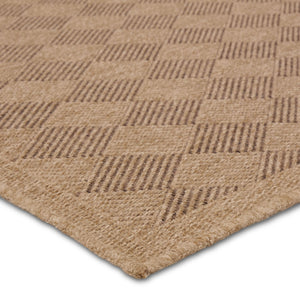 Jaipur Living Vibe by Jaipur Living Amanar Polypropylene Flatweave Rug Tribal Checkerboard Outdoor Patio 2' x 3' RUG157297