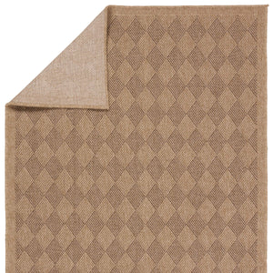 Jaipur Living Vibe by Jaipur Living Amanar Polypropylene Flatweave Rug Tribal Checkerboard Outdoor Patio 2' x 3' RUG157297