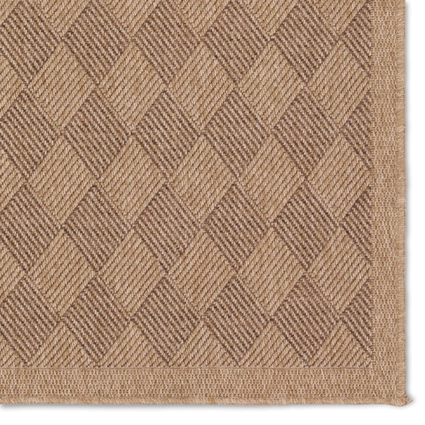 Jaipur Living Vibe by Jaipur Living Amanar Polypropylene Flatweave Rug Tribal Checkerboard Outdoor Patio 2' x 3' RUG157297