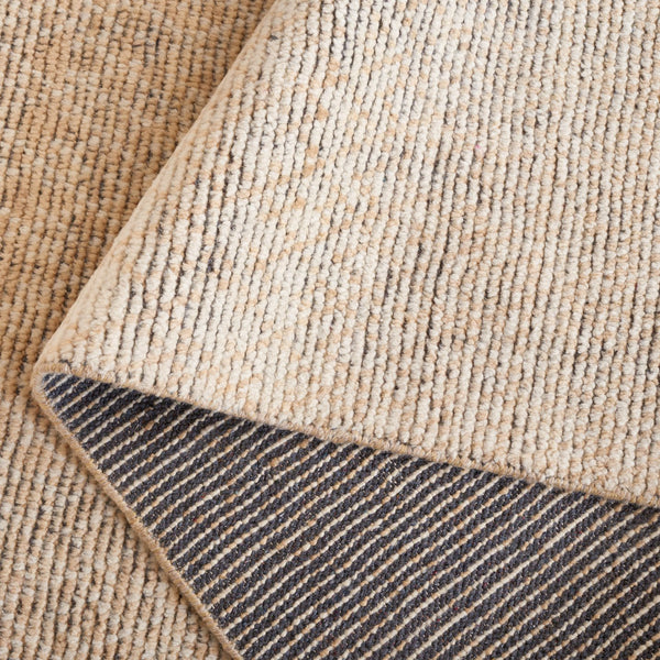 Safavieh Nomad Luxurious Wool-cotton Area Rug - Elegant Beige Ivory Design For Modern Home Décor Beige ,Ivory 70% Wool,30% Cotton Nmd801b-6