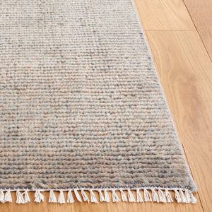 Safavieh Nomad Luxurious Wool-cotton Area Rug - Elegant Beige Ivory Design For Modern Home Décor Grey ,Beige 70% Wool,30% Cotton Nmd801g-8