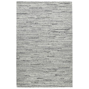 AMER Rugs Norwood Ashley NOR-1 Hand-Loomed Handmade New Zealand Wool Transitional Striped Rug Cream 8'9" x 11'9"