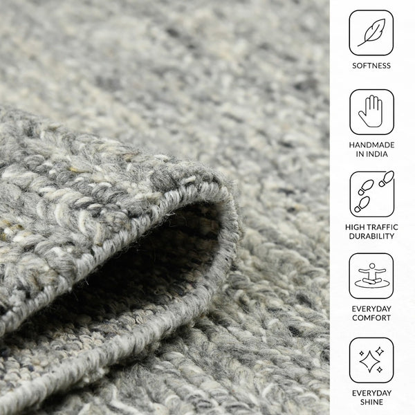 Amer Rugs Norwood Transitional Striped Hand-woven Area Rug - Luxurious Comfort For Every Room In Your Home Ivory Wool Nor20203