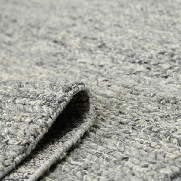 AMER Rugs Norwood Ashley NOR-2 Hand-Loomed Handmade New Zealand Wool Transitional Striped Rug Ivory 8'9" x 11'9"