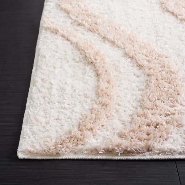 Safavieh Norway Premium Polyester Area Rug - Elegant Beige And Ivory Design For Sophisticated Spaces Beige ,Ivory Polyester Nor210b-8