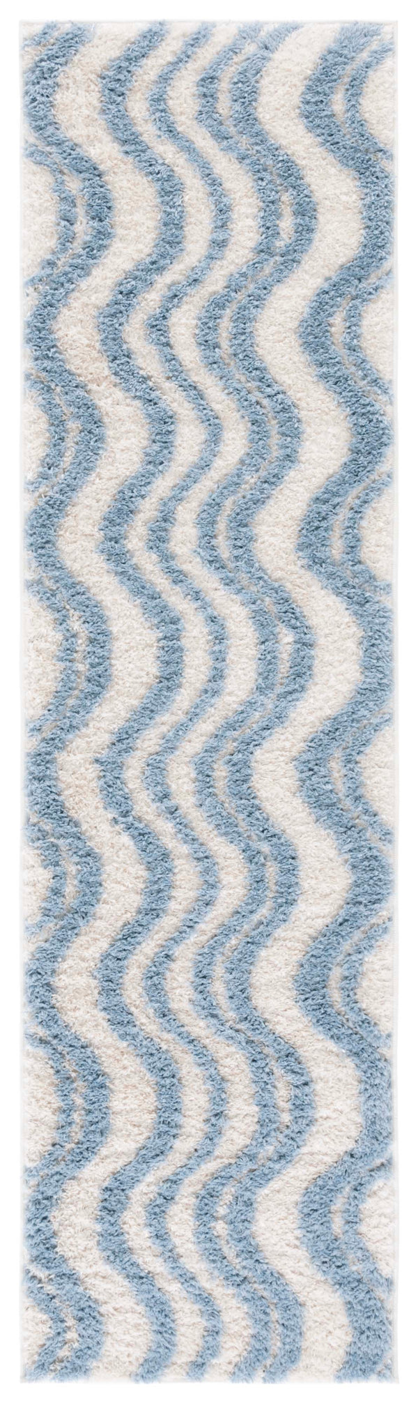 Safavieh Norway Premium Polyester Area Rug - Elegant Beige And Ivory Design For Sophisticated Spaces Blue ,Ivory Polyester Nor210m-28