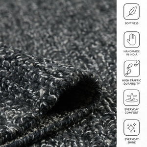 Amer Rugs Norwood Transitional Striped Hand-woven Area Rug - Luxurious Comfort For Every Room In Your Home Gray Wool Nor30203