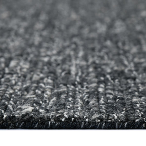 AMER Rugs Norwood Ashley NOR-3 Hand-Loomed Handmade New Zealand Wool Transitional Striped Rug Gray 8'9" x 11'9"