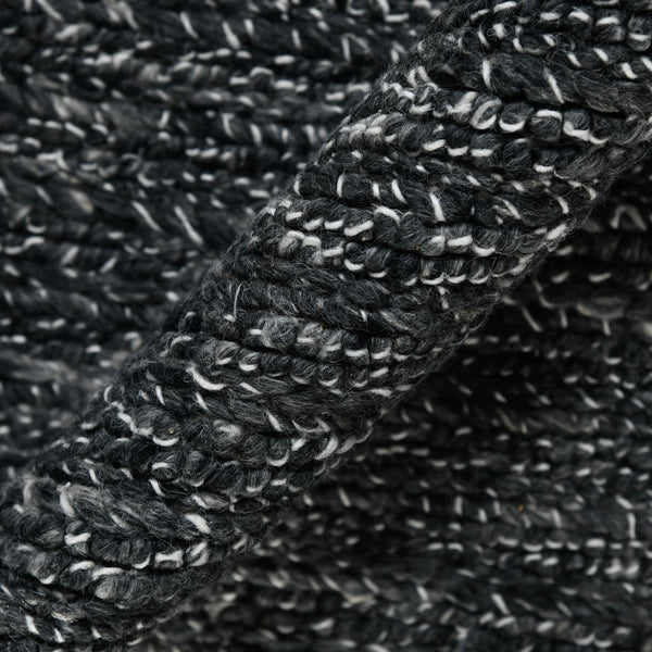 AMER Rugs Norwood Ashley NOR-3 Hand-Loomed Handmade New Zealand Wool Transitional Striped Rug Gray 8'9" x 11'9"