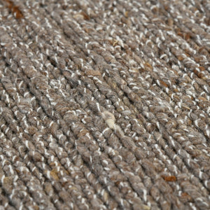 AMER Rugs Norwood Ashley NOR-4 Hand-Loomed Handmade New Zealand Wool Transitional Striped Rug Camel 8'9" x 11'9"