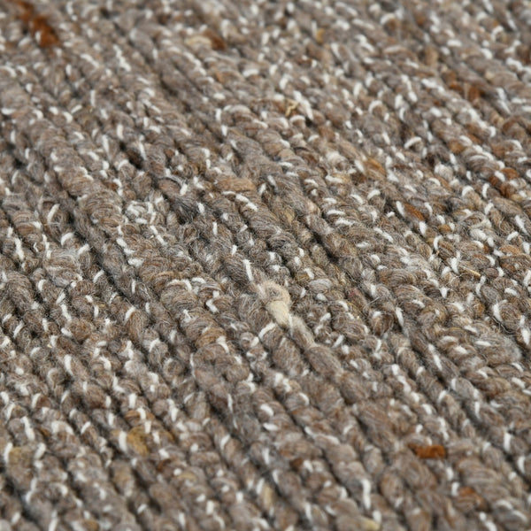 AMER Rugs Norwood Ashley NOR-4 Hand-Loomed Handmade New Zealand Wool Transitional Striped Rug Camel 8'9" x 11'9"