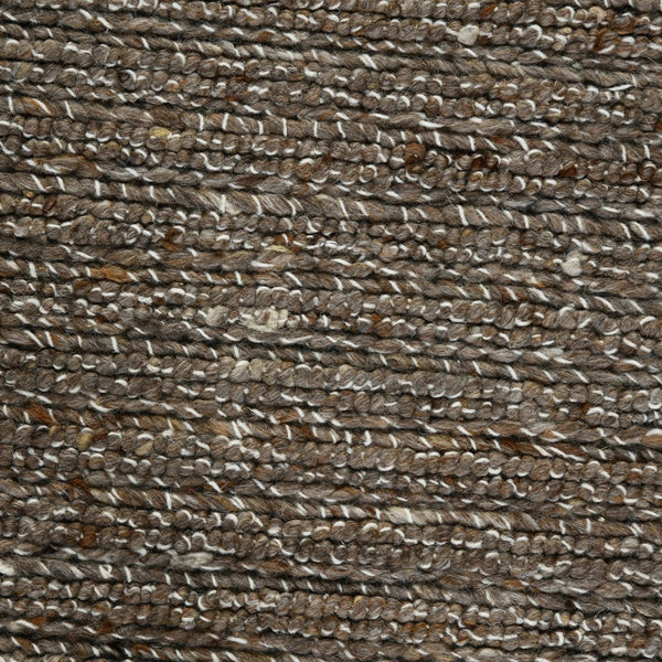 AMER Rugs Norwood Ashley NOR-4 Hand-Loomed Handmade New Zealand Wool Transitional Striped Rug Camel 8'9" x 11'9"