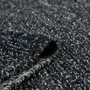 AMER Rugs Norwood Ashley NOR-5 Hand-Loomed Handmade New Zealand Wool Transitional Striped Rug Navy 8'9" x 11'9"