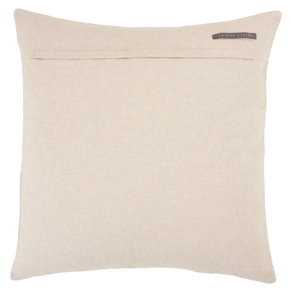 Jaipur Living Jaipur Living Jacques Velvet Embroidered Geometric Throw Pillow Art Deco Cotton Square Blush Poly Fill PLW103541
