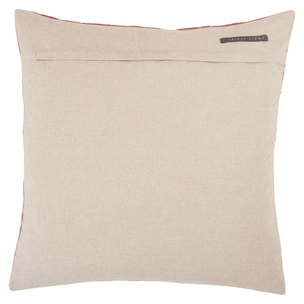 Jaipur Living Jaipur Living Jacques Velvet Embroidered Geometric Throw Pillow Art Deco Cotton Square Dark Pink Poly Fill PLW103535