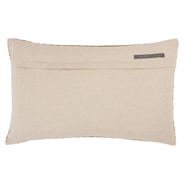 Jaipur Living Jaipur Living Rawlings Cotton Velvet Lumbar Pillow Embroidered Trellis Art Deco Accent Poly Fill PLW103554