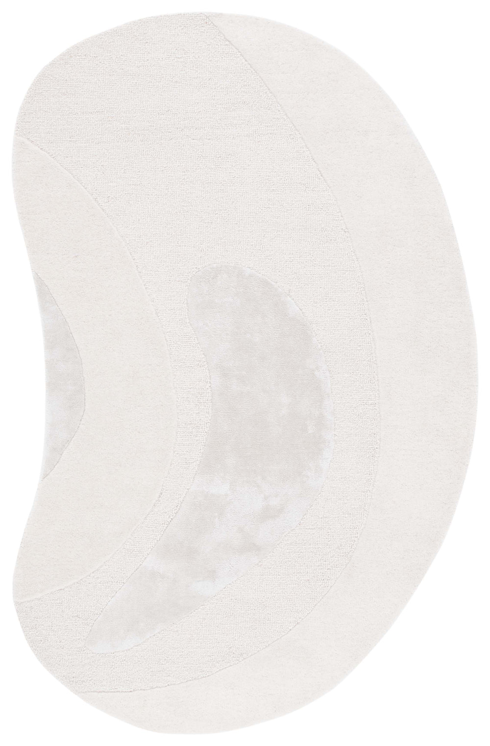 Safavieh Novelty 150 Hand Tufted Geometric Rug IIX Ivory / Beige NOV150B-46S